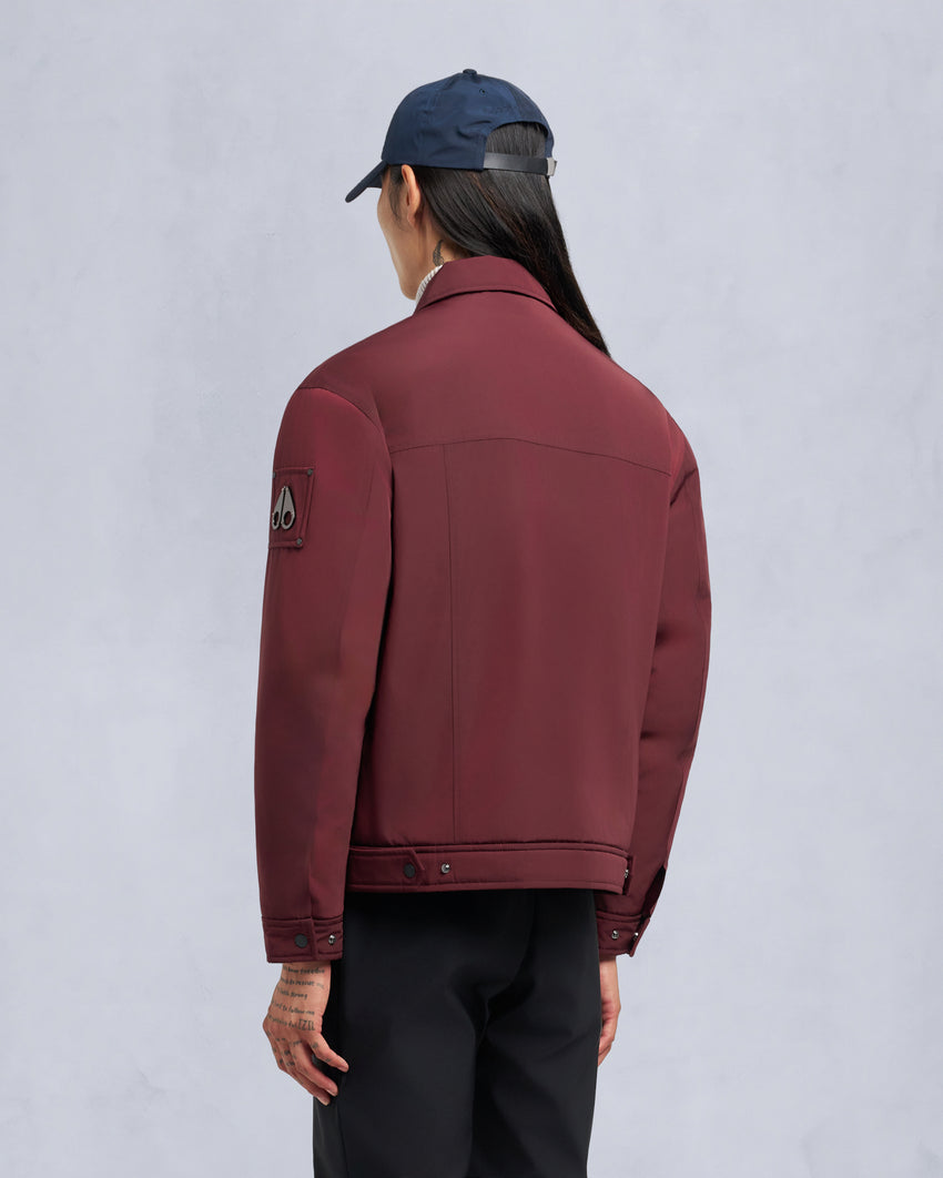 JACQUES BUNNY SHIRT JACKET-BEET