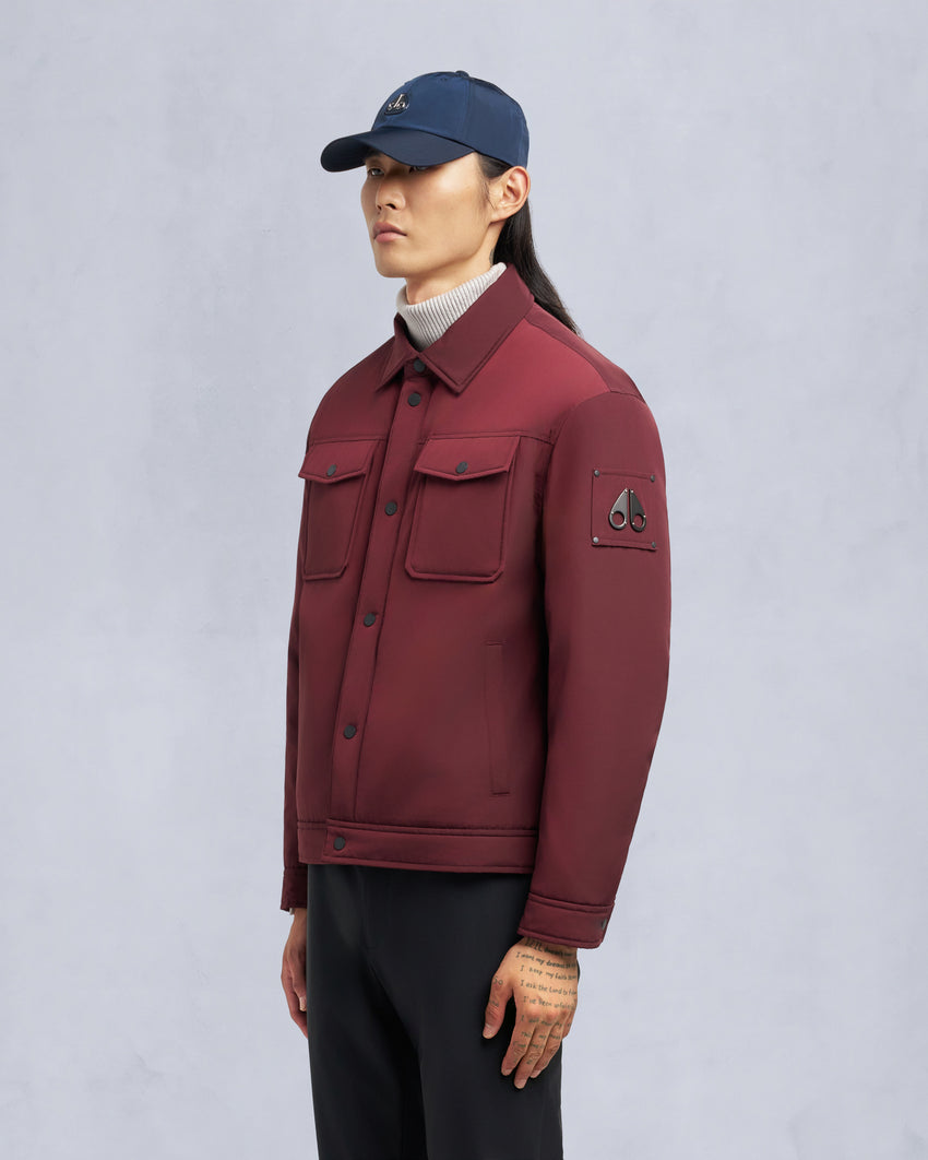 JACQUES BUNNY SHIRT JACKET-BEET
