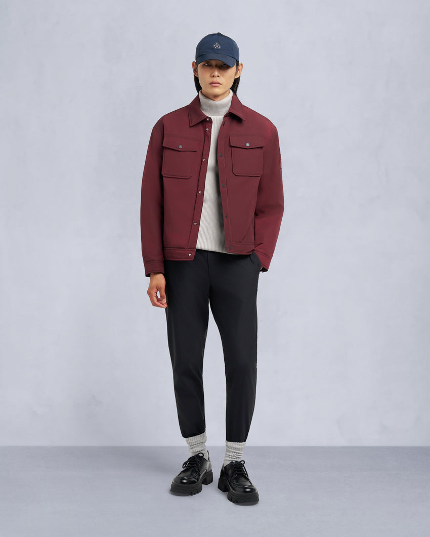 JACQUES BUNNY SHIRT JACKET-BEET