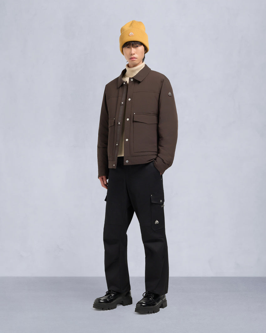 BRIXTON TRUCKER JACKET-BLACK