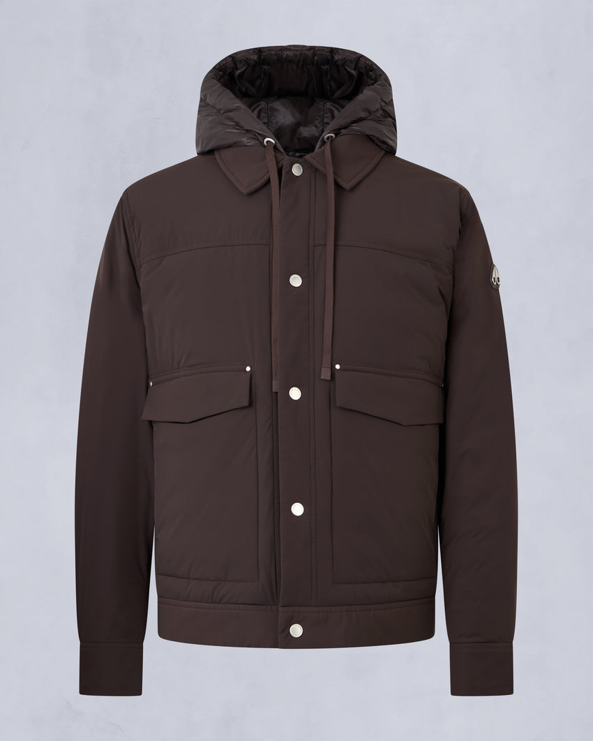 BRIXTON TRUCKER JACKET-BLACK