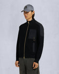 GOLD SERIES ELOWAN FULL-ZIP SWEATER-BLACK