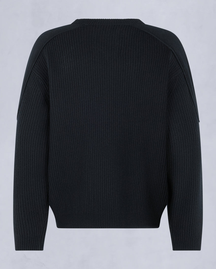 COLSON CREWNECK SWEATER-ALABASTER MELANGE