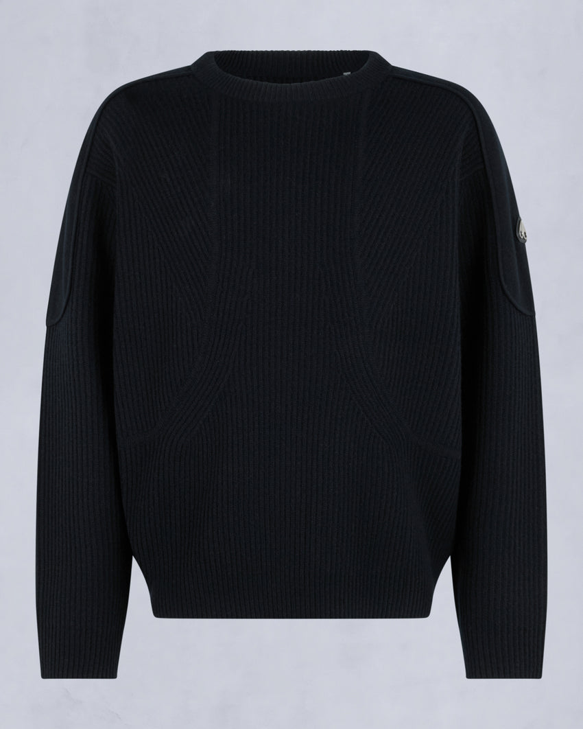 COLSON CREWNECK SWEATER-ALABASTER MELANGE