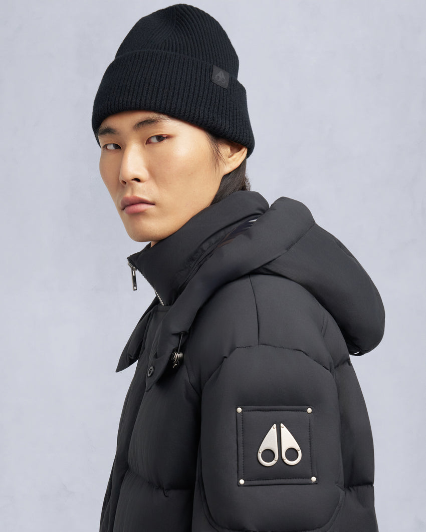 EVEREST LONG PUFFER-BLACK