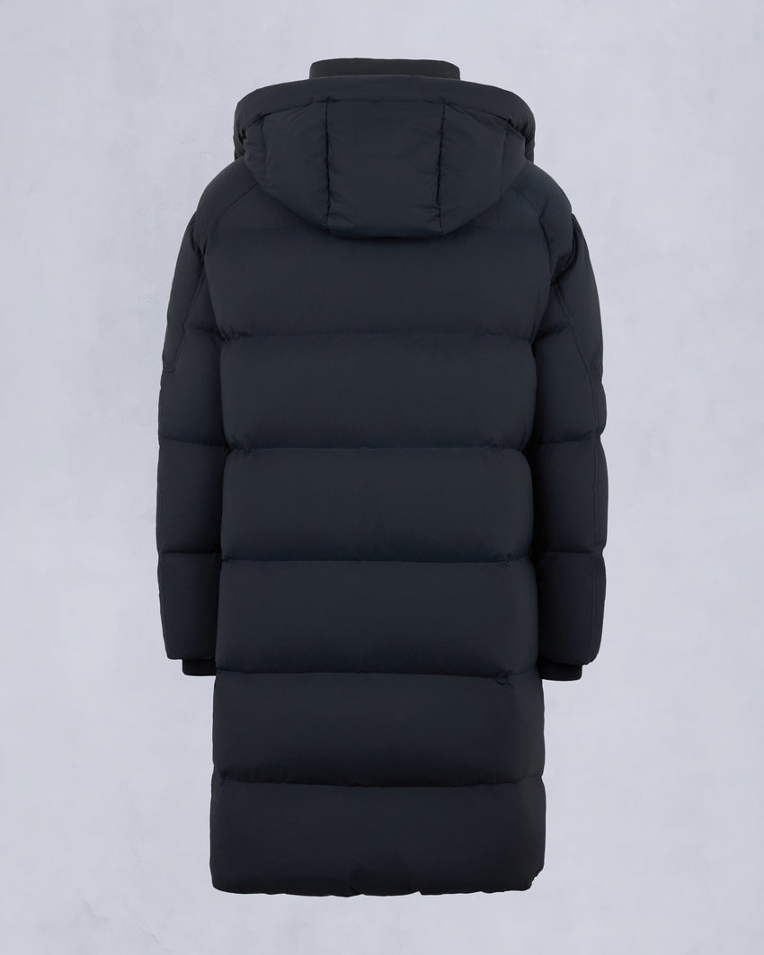 EVEREST LONG PUFFER-BLACK