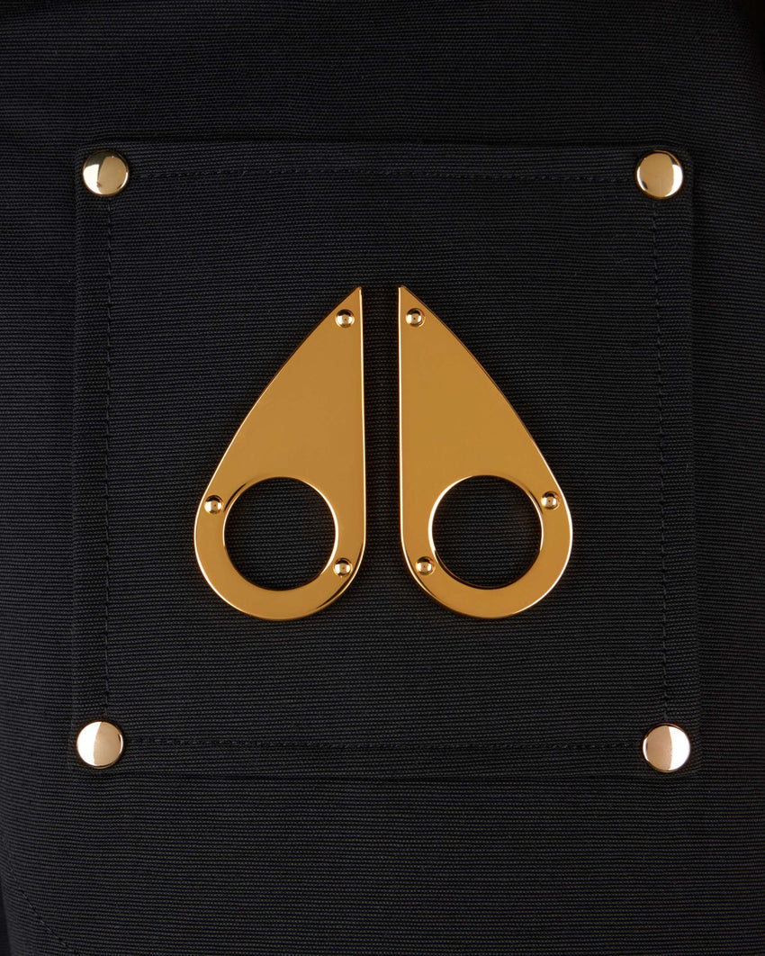 GOLD SERIES SHEARLING TRIM STIRLING PARKA-BLACK/BLACK