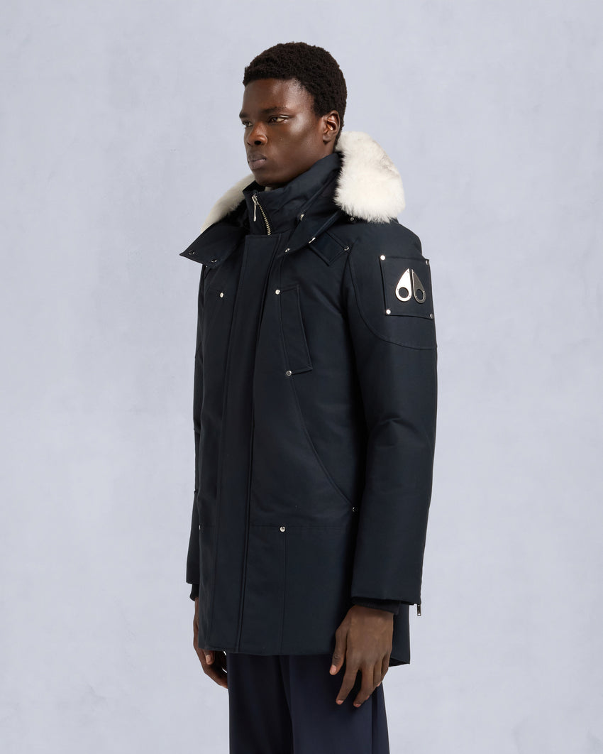 ORIGINAL SHEARLING TRIM STIRLING PARKA-NAVY/BLACK