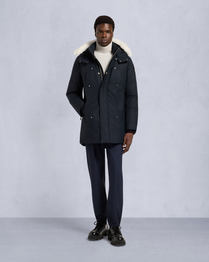 ORIGINAL SHEARLING TRIM STIRLING PARKA-NAVY/BLACK