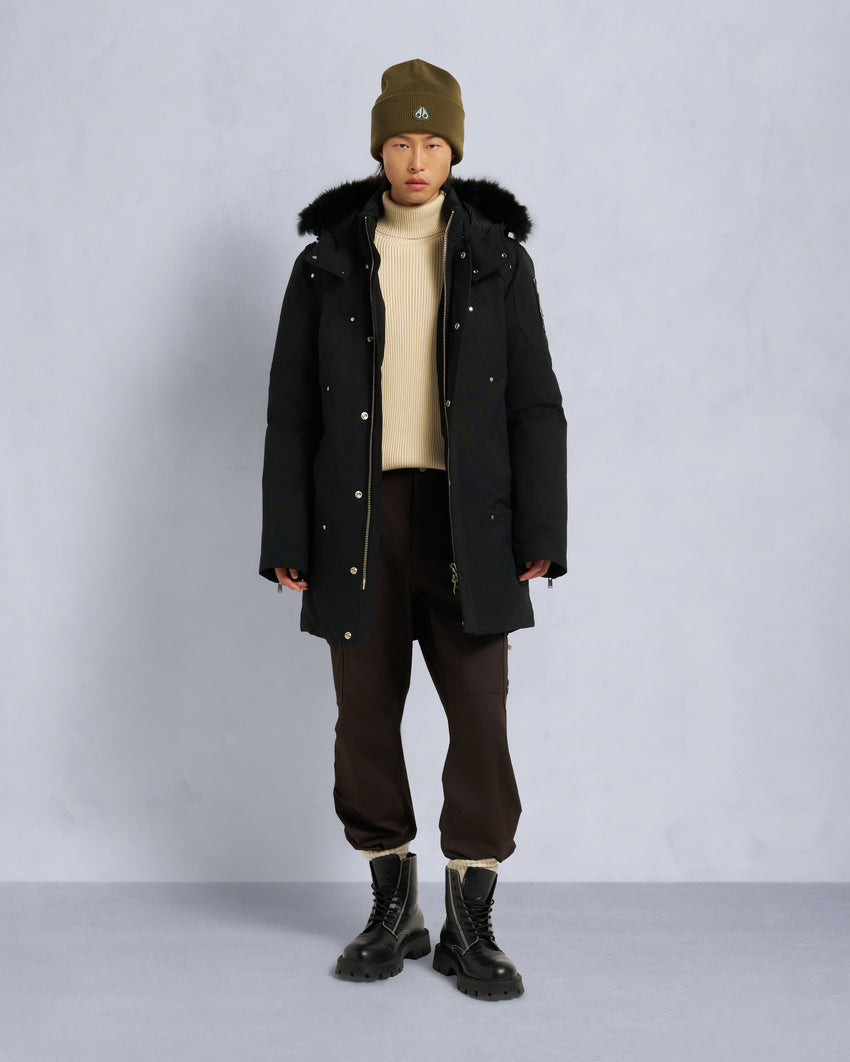 ORIGINAL SHEARLING TRIM STIRLING PARKA-NAVY/BLACK
