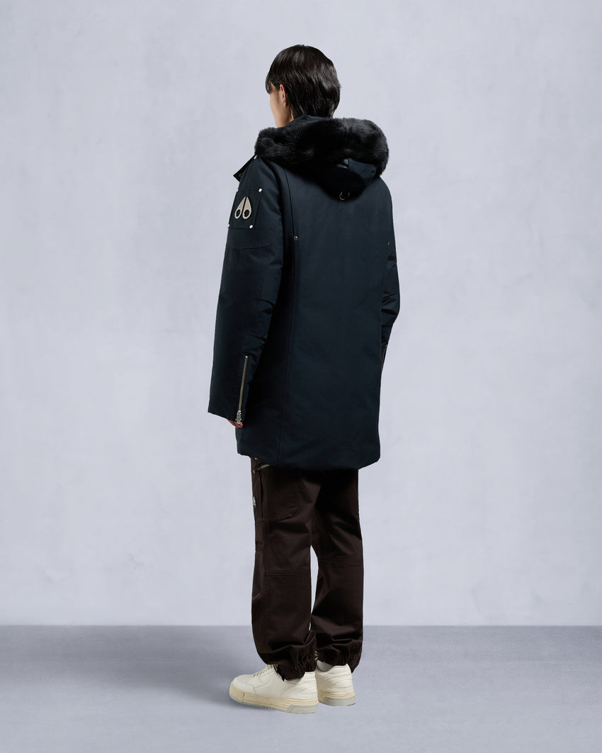 ORIGINAL SHEARLING TRIM STIRLING PARKA-NAVY/BLACK