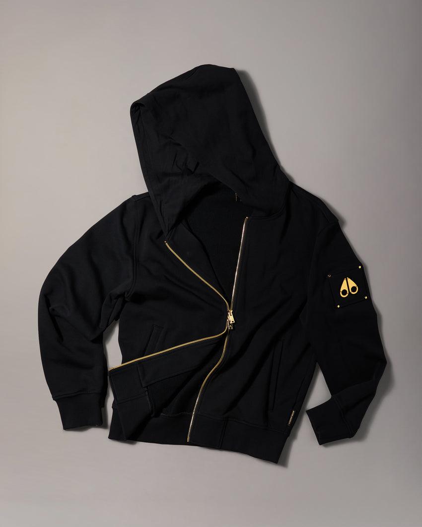GOLD SERIES SNYDER FULL-ZIP HOODIE-BLACK